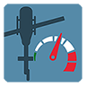 Rotorkopfdrehzahl Tachometer